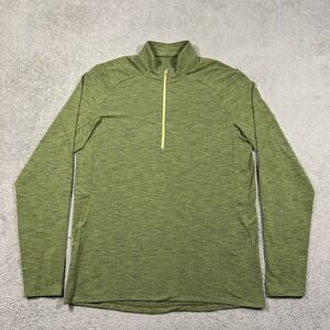 Lululemon Surge Warm 1/2 Zip Sweatshirt Mens Large Performance Training Athletic